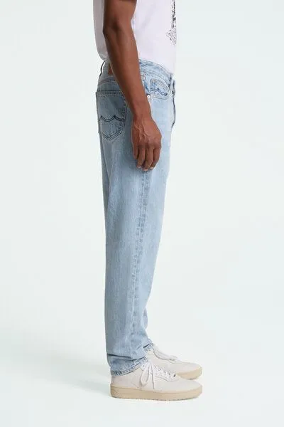 Kings Of Indigo Kings Of Indigo Jeans Sushan - Tapered leg - Blue Reef Super Light Used – Produktbild 2 von 4