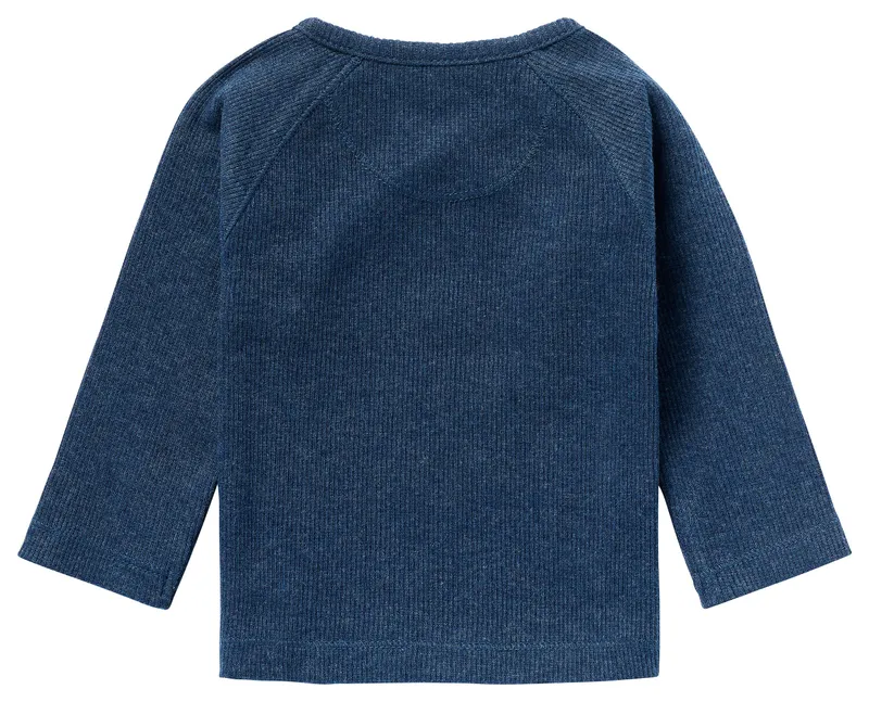 Noppies Newborn Langarmshirt Nanyuki, Blau, – Produktbild 2 von 3