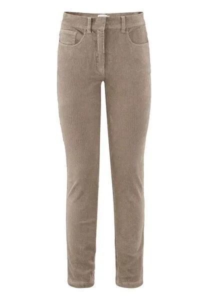 hessnatur hessnatur Hose Cord Slim Leg Regular aus Bio-Baumwolle, Beige, – Produktbild 3 von 4