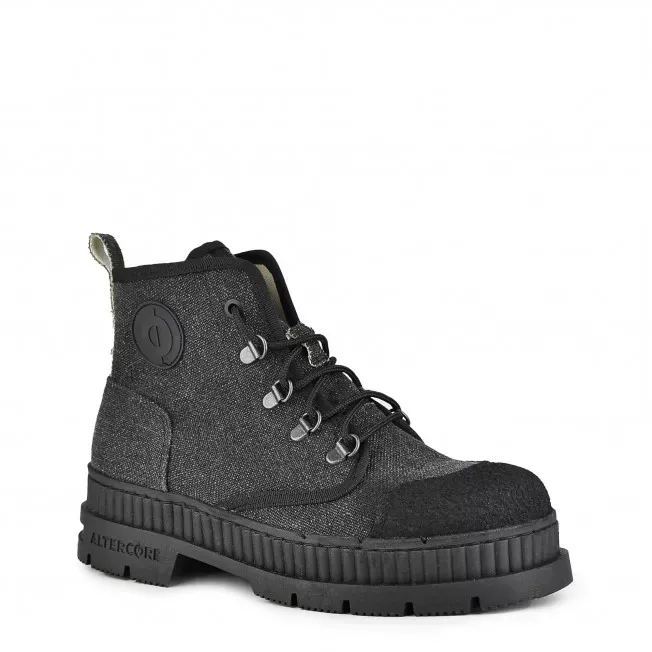 Altercore Altercore Damen vegan Stiefel Dent, Dunkelgrau, – Produktbild 3 von 3