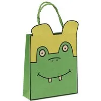 El Puente El Puente Geschenktasche "Frosch" | Fair Trade & Handmade aus Bangladesch – Produktbild 1 von 1