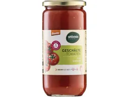 Naturata NATURATA Geschälte Bio-Tomaten in Tomatensaft, demeter-zertifiziert, 660 g – Produktbild 1 von 1