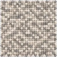 myfelt myfelt Filzkugel Sitzauflage (⌀ 36 cm, 36 x 36 cm), Multi naturfarben hell (hella), – Produktbild 1 von 1
