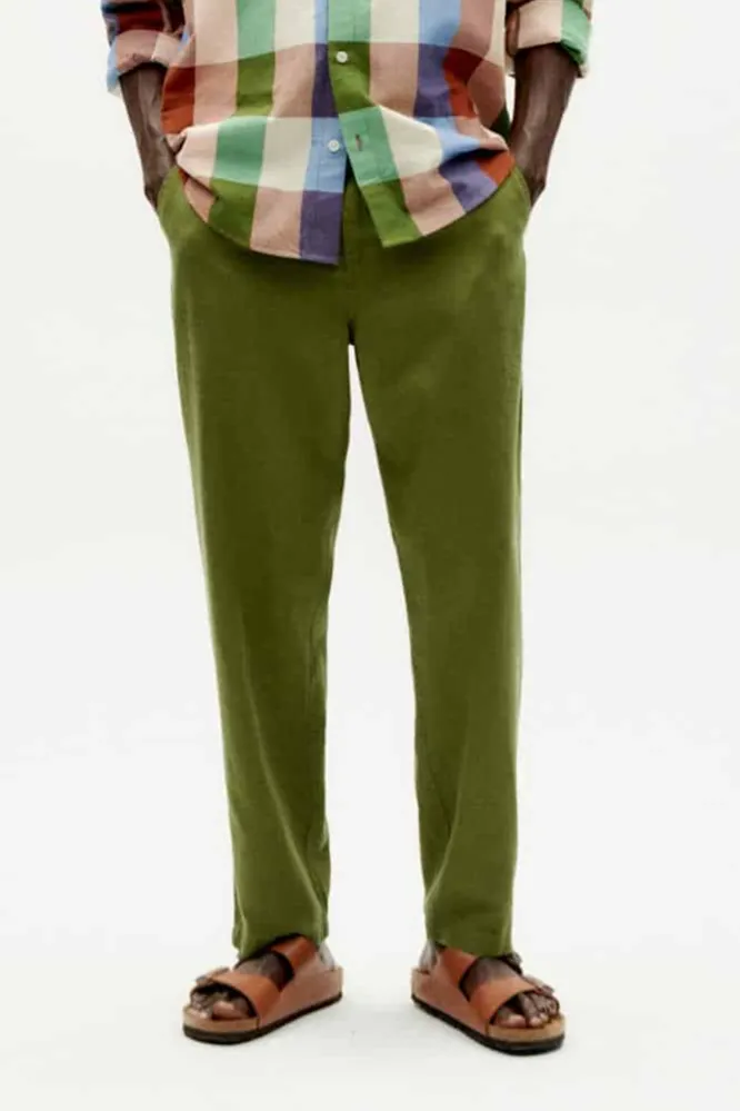 thinking mu Thinking MU Herren vegan Hose Moero Grün, Grün, – Produktbild 2 von 2