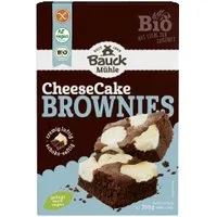 Bauckhof Cheesecake-Brownies-Backmischung, glutenfrei – Produktbild 1 von 1