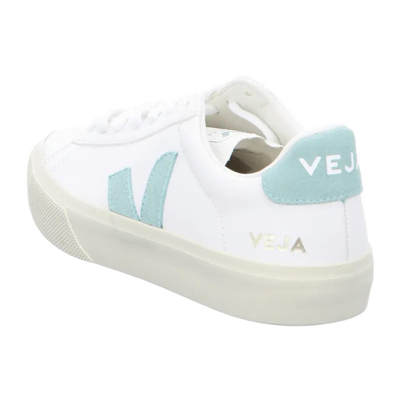 Veja Veja Damen-Sneaker Campo Chromefree Extra White/Matcha – Produktbild 6 von 8