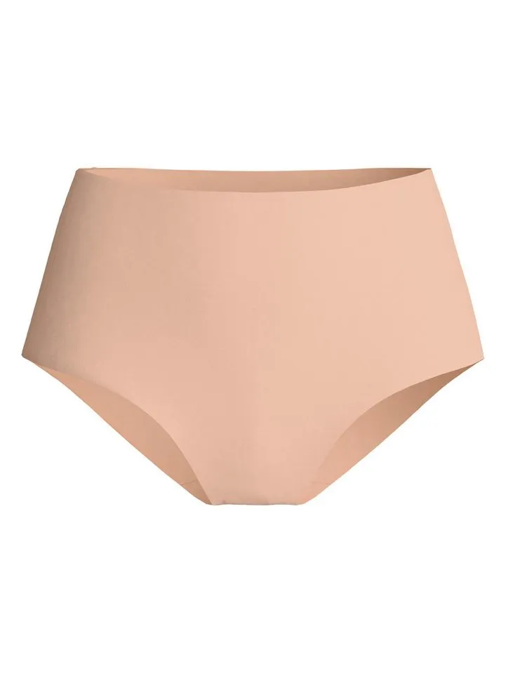 CALIDA CALIDA High-Waist-Slip Natural Skin mit hohem Bund, flache Abschlüsse, Interlock-Qualität, Rosa, – Produktbild 2 von 4
