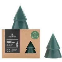 Originalhome Originalhome Natürliche Weihnachtskerze Tannenbaum aus Pflanzenwachs, M s/2, Grün (forest), – Produktbild 1 von 1