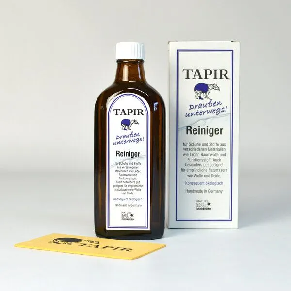 Tapir Schuh- und Lederpflege Tapir Schuh- und Lederpflege Tapir Draußen unterwegs! Reiniger – Produktbild 1 von 4