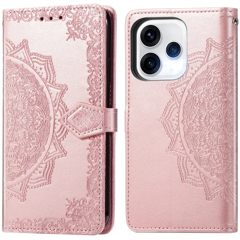 imoshion imoshion Mandala Klapphülle für das Oppo Reno15 (5G), Rosegold, – Produktbild 1 von 1