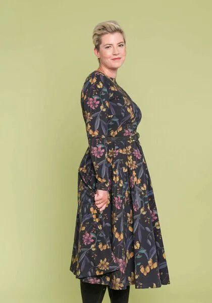 Atelier SNOW Atelier SNOW Maxi-Wickelrock Odessa, Cattleya, – Produktbild 4 von 8