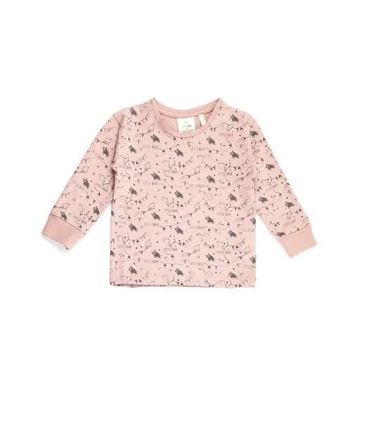 Little Boar Little Boar Schlafanzug Marli Allover, Rosa, – Produktbild 2 von 3