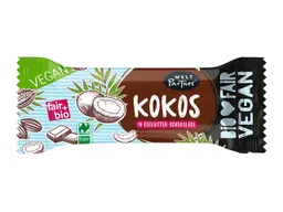 weltPartner WeltPartner Bio-Kokosriegel mit Edelbitter-Schokolade 40 g – Produktbild 1 von 1