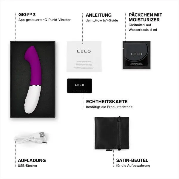 LELO App-gesteuerter G-Punkt-Vibrator - LELO GIGI 3, Rosa, – Produktbild 2 von 4