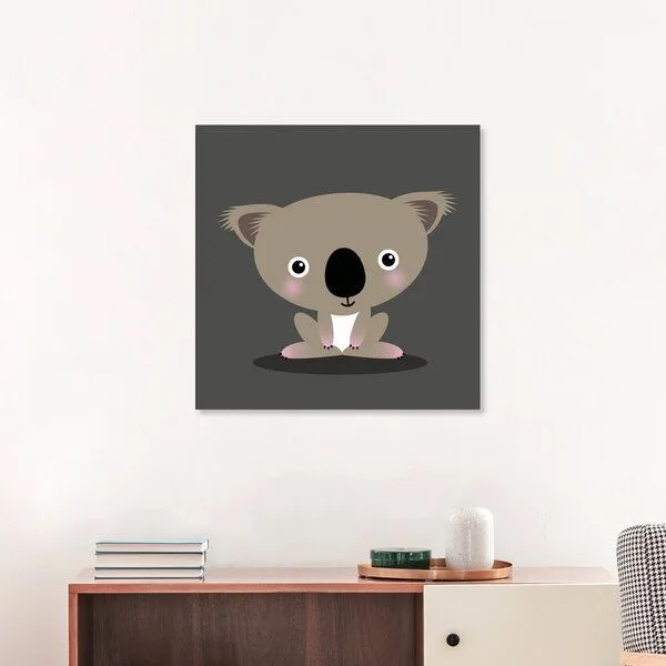 Photocircle Photocircle Poster / Leinwandbild - Kinderzimmerbild Kawaii Koalabär – Produktbild 3 von 4
