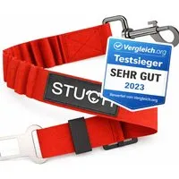 STUCH STUCH Universeller Bungee Autogurt für Hunde & Katzen rot – Produktbild 1 von 1