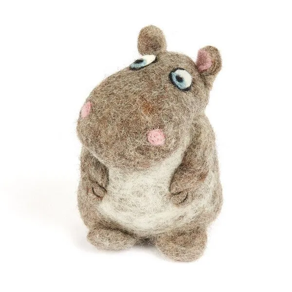 short'n'pietz short'n'pietz Nilpferd als Filz Eierwärmer – Produktbild 3 von 8