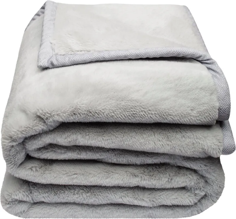 Wohndecke The Blanket, extra weiche Kuscheldecke, schlichtes Design, ZOEPPRITZ1828, Extra weiche Decke aus recyceltem Polyester, Grau, – Produktbild 1 von 2