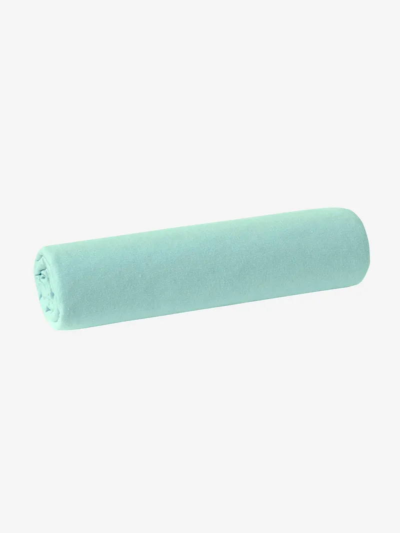 Vertbaudet 2er-Pack Baby Spannbettlaken, Grün+weiß, – Produktbild 2 von 2
