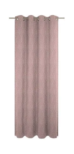Nature by Adam Nature by Adam Vorhang aus 100% Bio-Baumwolle - Made in Germany - Easy Diamond, Aubergine, – Produktbild 3 von 7