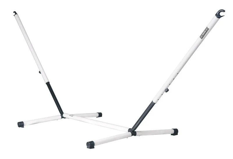 La Siesta La Siesta Hängemattengestell Nautico coolgrey,145x355-400cm,120-140cm,Stahl pulverbeschichtet, Schwarz, – Produktbild 1 von 5