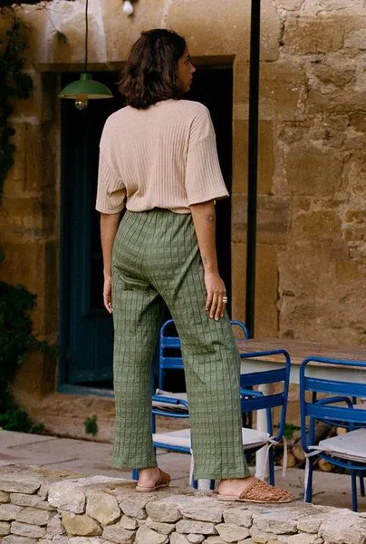 Nénés Nénés Hose Manta, Kaki, – Produktbild 3 von 4
