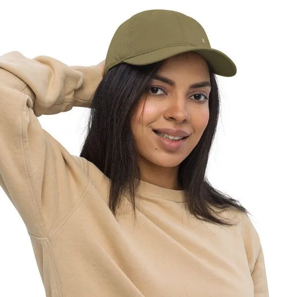 PepMelon Minimal Bio-Baseballmütze, personalisierbare Baseballkappe, dad cap, Jungle (grün), – Produktbild 4 von 5