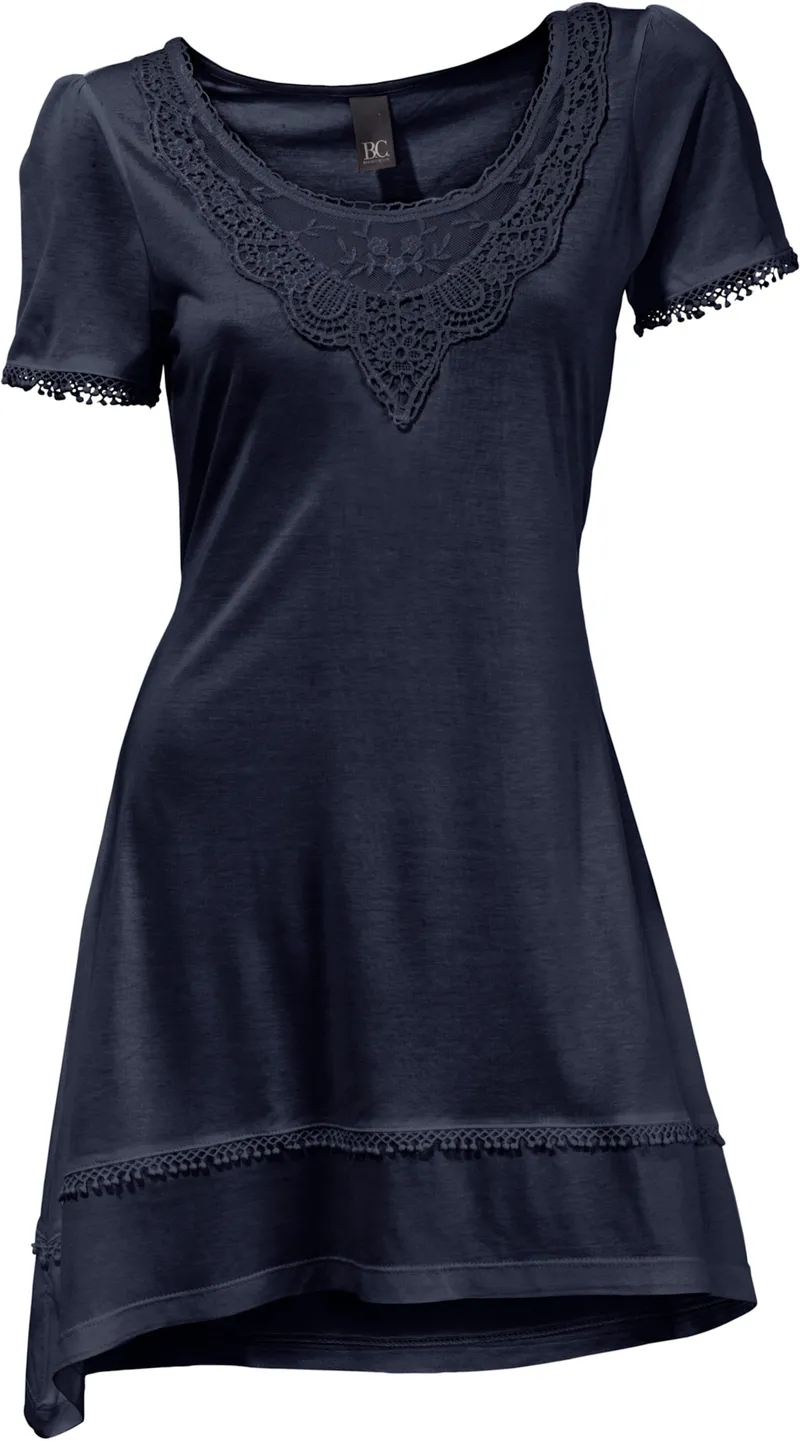 heine Longshirt marine, Marine, – Produktbild 2 von 3