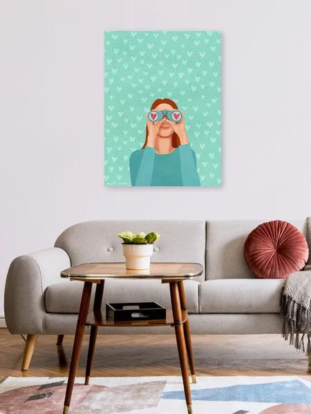Photocircle Photocircle Wandbild / Poster / Leinwand - Looking for Love – Produktbild 2 von 4