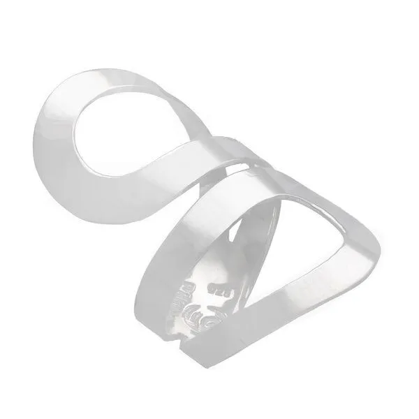 pakilia pakilia Silber Ring filigrane geschwungene Form Fair-Trade und handmade – Produktbild 1 von 4