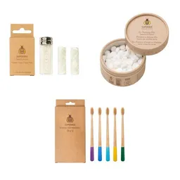 SuperBee SuperBee Öko-Zahnpflege-Set – 100 Dentos Zahnputztabs, Zahnseide im Glasflakon & 5 Bambuszahnbürsten – Produktbild 1 von 1