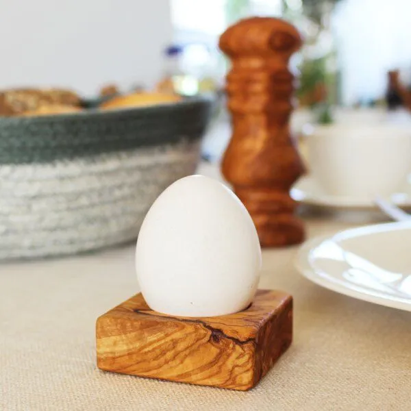 Mitienda Shop Mitienda Shop Eierhalter aus Holz, Eierbecher/ Serviettenring – Produktbild 3 von 3