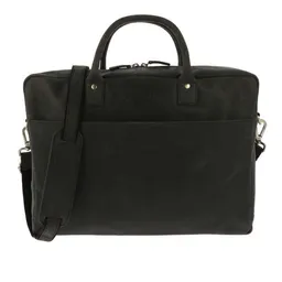 MoreThanHip MoreThanHip Geräumige Laptoptasche 15,6" aus mattem Vintage-Öko-Leder - Huckleberry – Produktbild 1 von 1