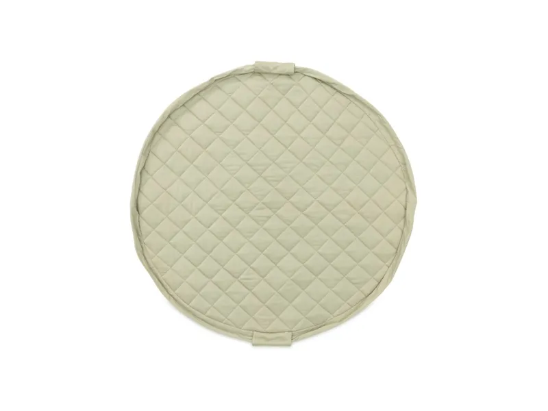 play&go play&go Krabbeldecke, Aufbewahrungs- und Wickeltasche Organic soft Durchmesser ca. 120 cm, Grün, – Produktbild 1 von 2