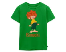 Spreadshirt T-Shirt Pumuckl Freche Pose & Verschmitztes Lächeln Kinder Premium T-Shirt (1-tlg) Normaler Schnitt für optimale Passform – Produktbild 1 von 1