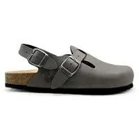 thies Vegane thies ® Eco Bio Backstrap Clogs aus rec. PET mit Kork-Tieffussbett, Natural, – Produktbild 1 von 1