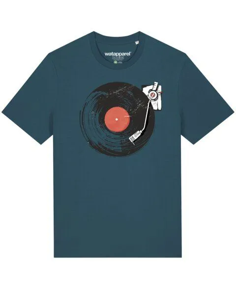 watapparel watapparel T-Shirt Unisex Schallplatte, Stargazer, – Produktbild 1 von 5