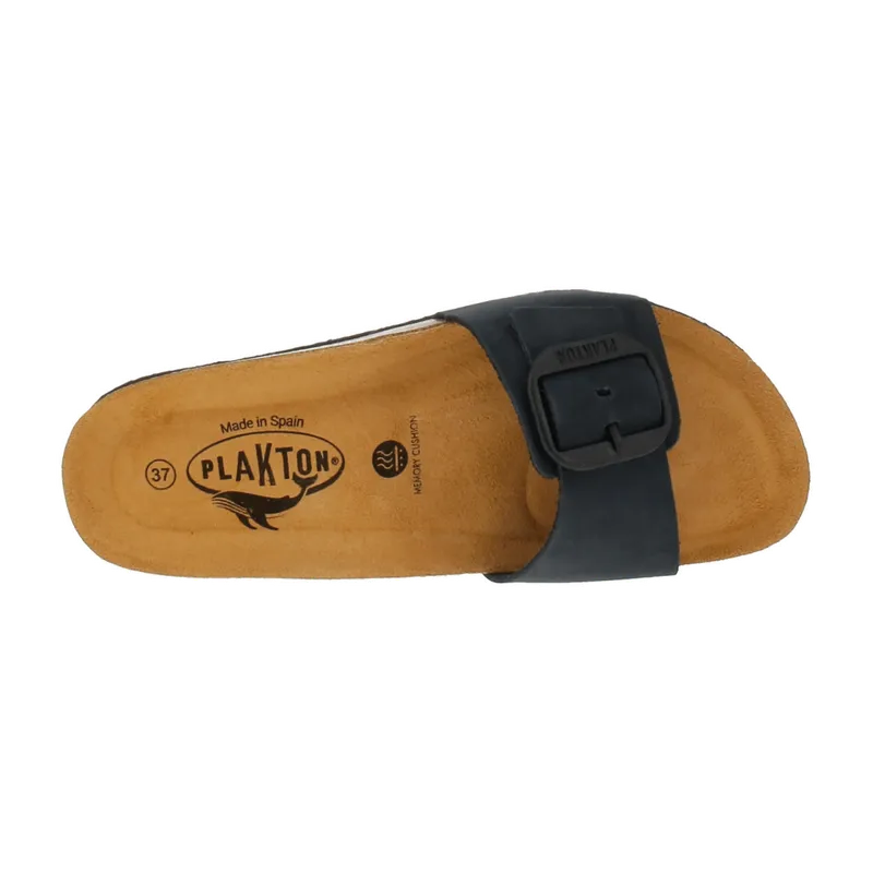 Plakton Plakton 181018 Bis 3 Nobuck - Damen Pantolette - Marino für Damen, Blau, – Produktbild 5 von 5