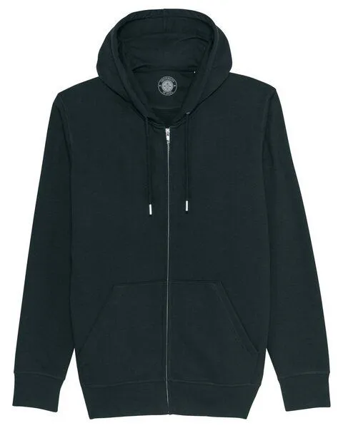 University of Soul University of Soul Unisex Hoodie aus Bio-Baumwolle "Sheldon", Schwarz, – Produktbild 1 von 2