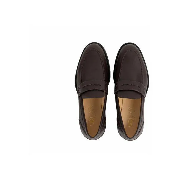 Solari Milano Solari Milano Veganer Penny Loafer, Brown, – Produktbild 3 von 4