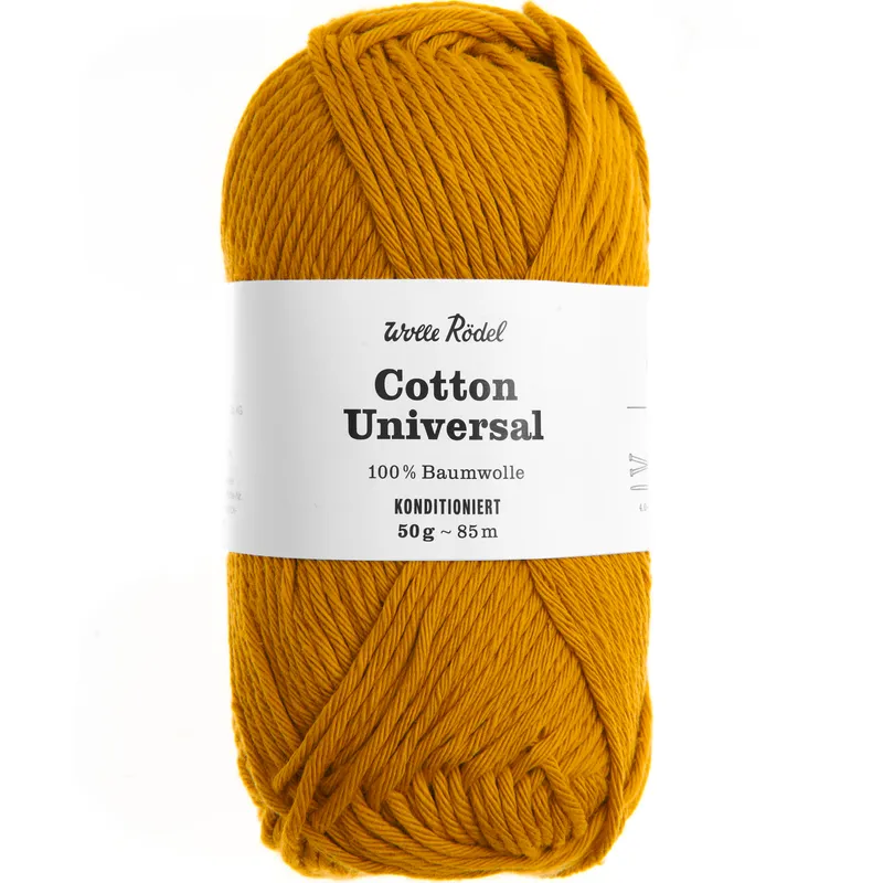 Wolle Rödel Wolle Rödel Cotton Universal Senf, Senf, – Produktbild 1 von 1