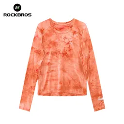 Rockbros Rockbros Langarm Laufshirt Merinowolle, atmungsaktiv & schnell trocknend für Outdoor, Wandern & Radfahren - Orange / M – Produktbild 1 von 1
