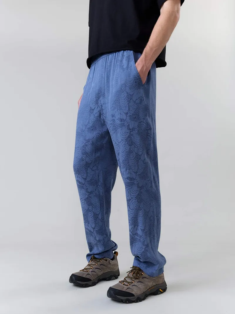 Yahmo Yahmo Herren vegan Hose Walter Zen Indigo, Dunkelblau, – Produktbild 1 von 2