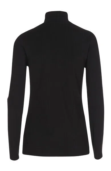 Greenspired Greenspired Damen Bio Rollkragen Longsleeve 170g/m² XS-XXL, Schwarz, – Produktbild 2 von 2