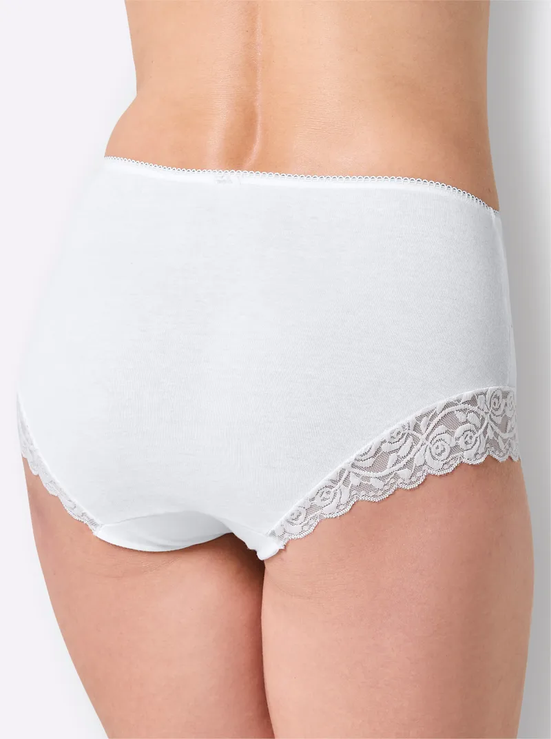 wäschepur Taillenslip weiß, Weiß, – Produktbild 3 von 3