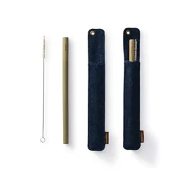 Bambu Bambus Strohhalm mit Hanftasche – Produktbild 1 von 1