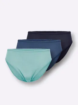 Witt Bikinislip marine + jeansblau + mint – Produktbild 1 von 1