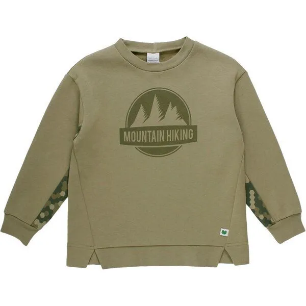 Fred's World by Green Cotton Fred's World by Green Cotton Sweatshirt Mountain Hiking, Khaki, – Produktbild 1 von 1