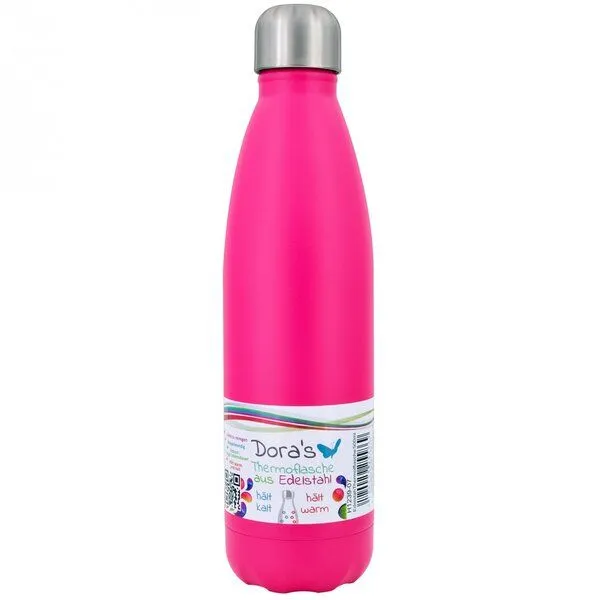 Dora's Dora's Thermosflasche Edelstahl (0,5l), Pink, – Produktbild 3 von 3