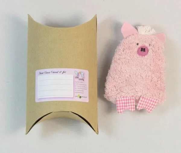 Pat und Patty Pat und Patty Lavendelkissen "Schwein", Lavendel/Dinkelkörner Kissen ,Farbe: rosa – Produktbild 1 von 3
